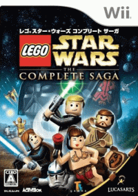 LEGO Star Wars Complete Saga Wii US box art